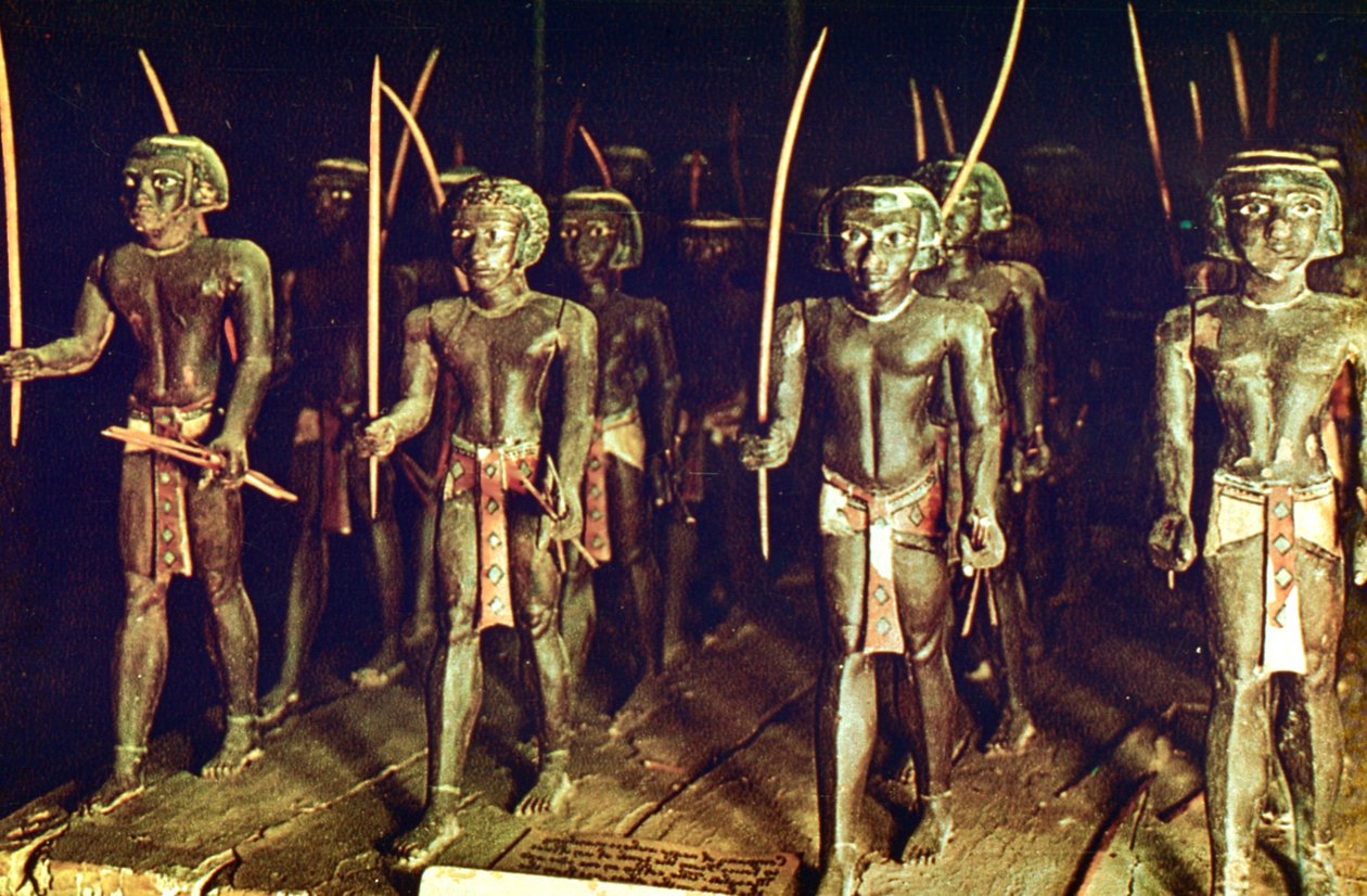 Gruppe nubischer Soldaten, Ägypten von Unbekannt