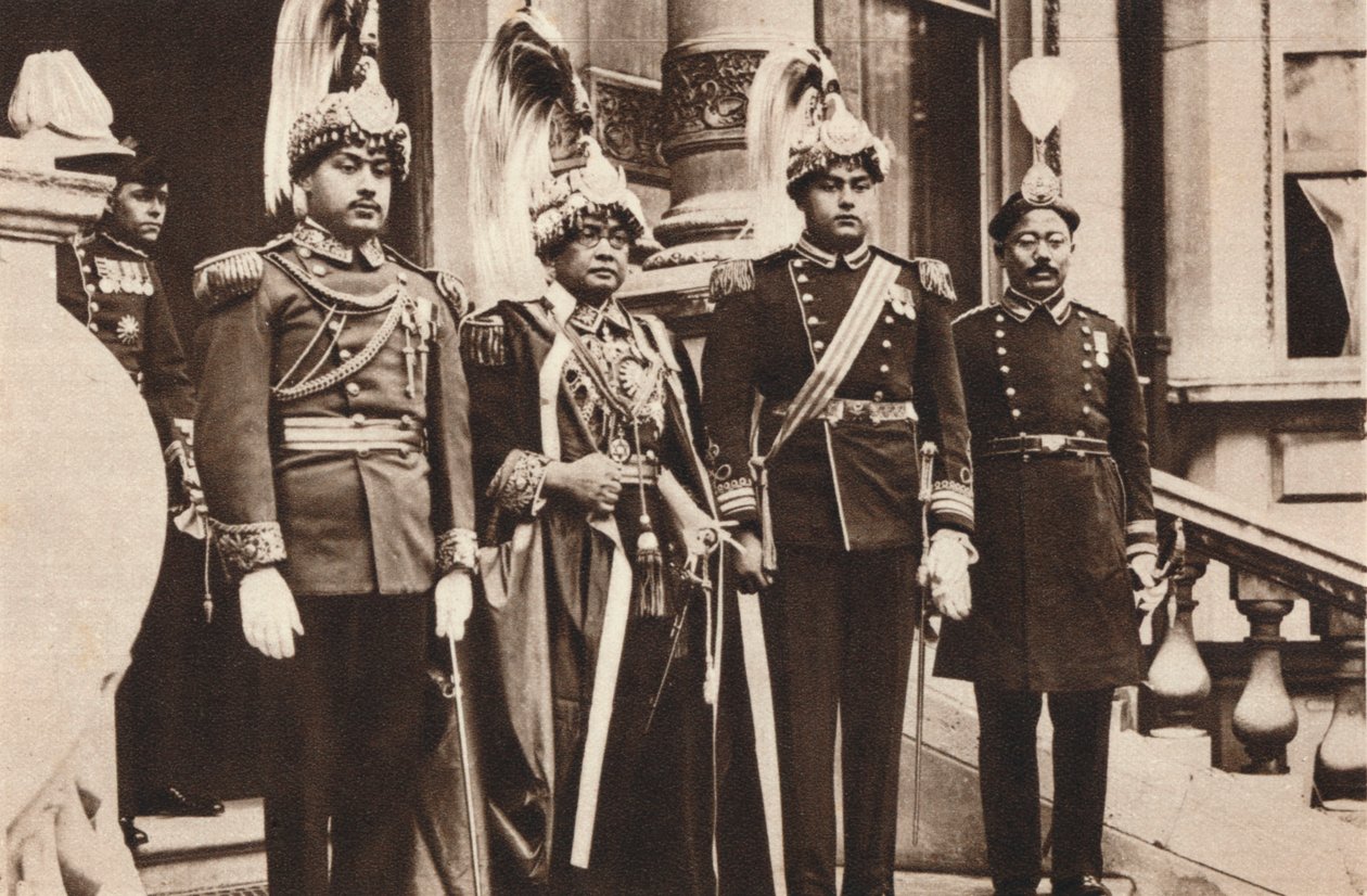 H.H. der Maharaja Bhim Shum Shere Jung Bahadur Rana, 1937 von Unbekannt