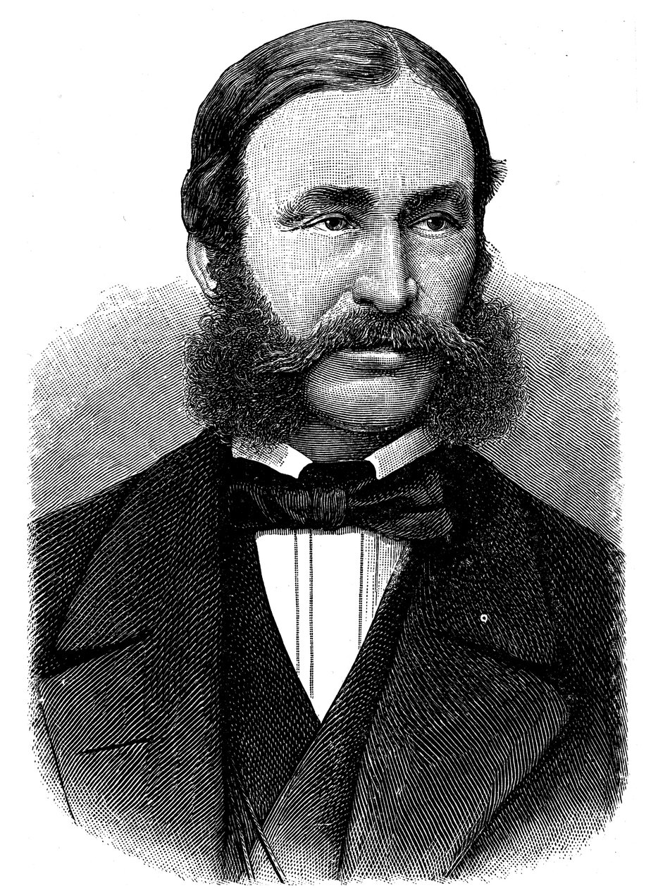 Heinrich Barth, 1821-1865, deutscher Geograph und Entdecker Nord- und Zentralafrikas von Unbekannt