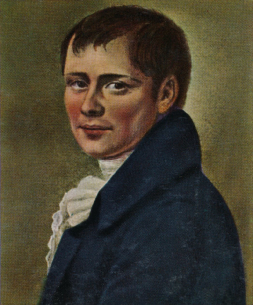 Heinrich von Kleist 1777-1811. - Gemälde von Graff, 1934 von Unbekannt