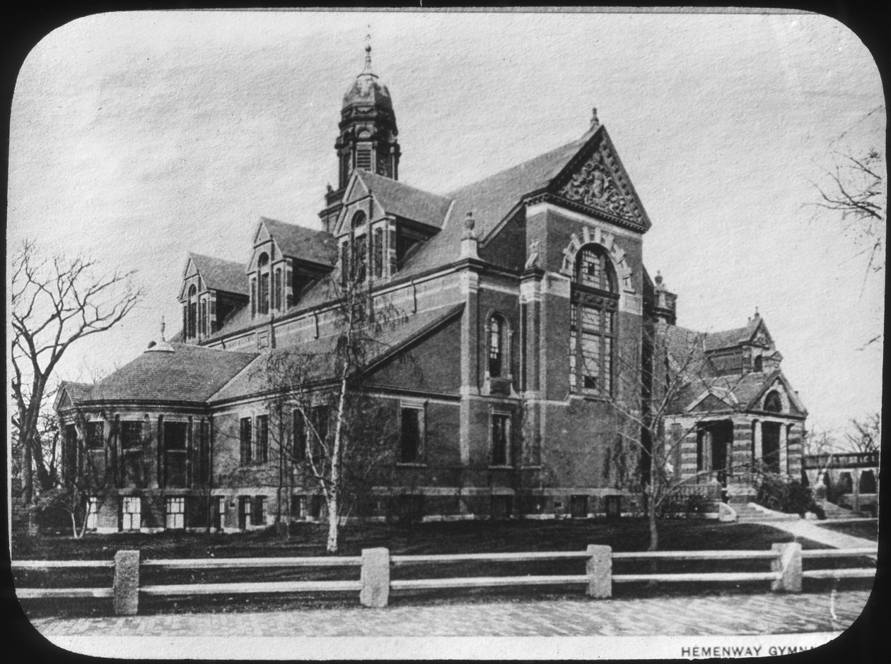 Hemenway Gymnasium, Harvard University, Massachusetts, USA, Ende 19. oder Anfang 20. Jahrhundert von Unbekannt