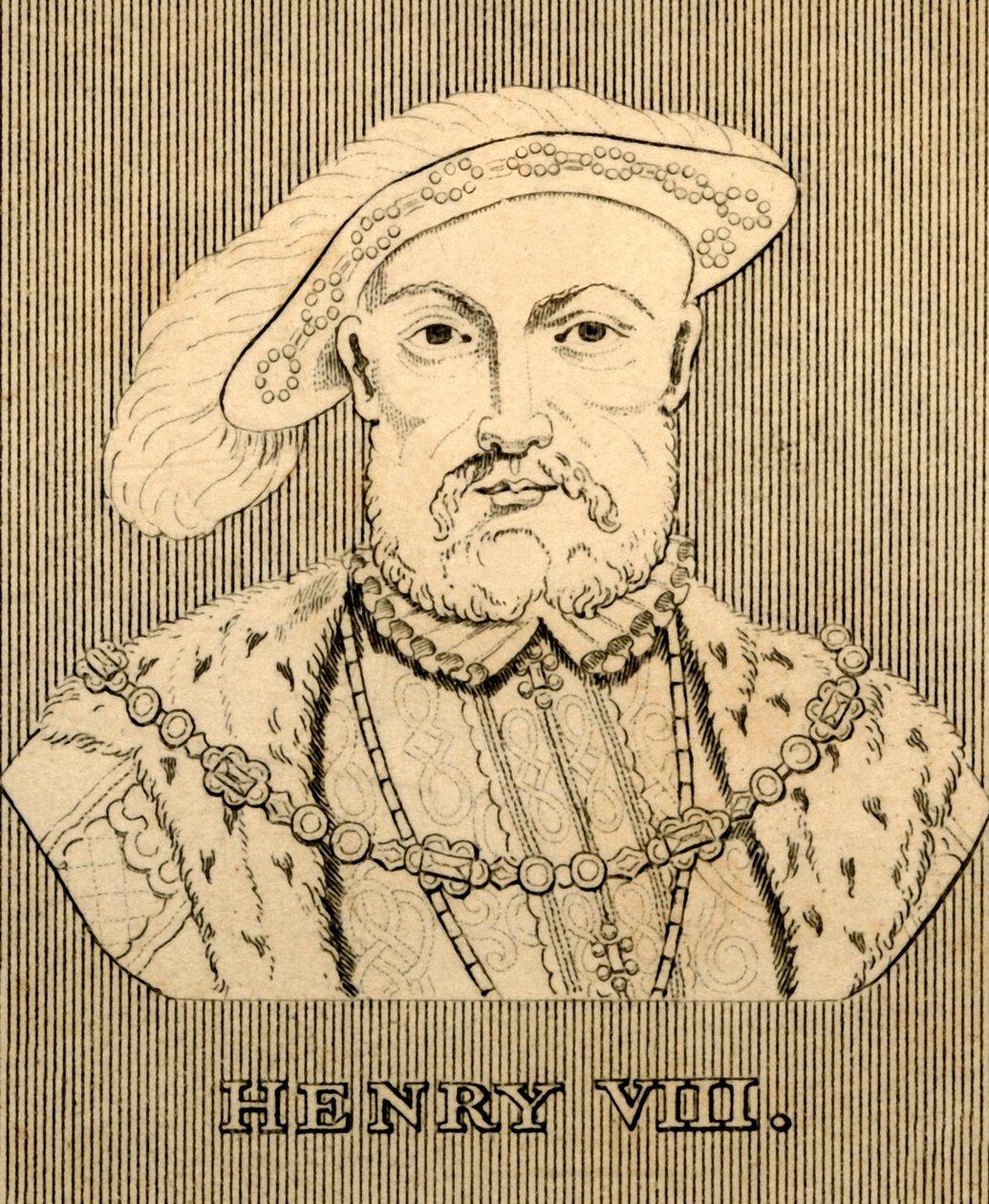 Heinrich VIII., 1491-1547, 1830 von Unbekannt