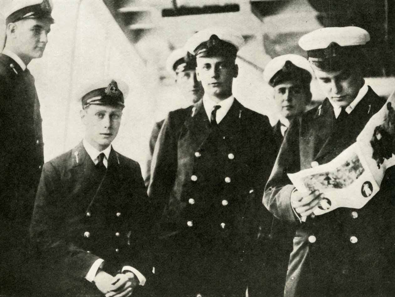 Seine Majestät unter seinen Kameraden, ca. 1910er, 1937 von Unbekannt
