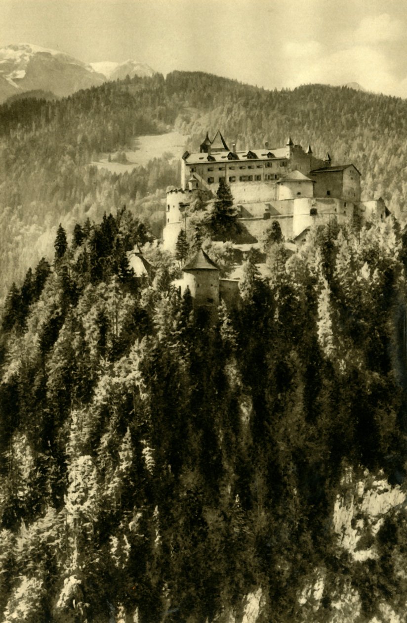 Burg Hohenwerfen, Werfen, Österreich, um 1935 von Unbekannt
