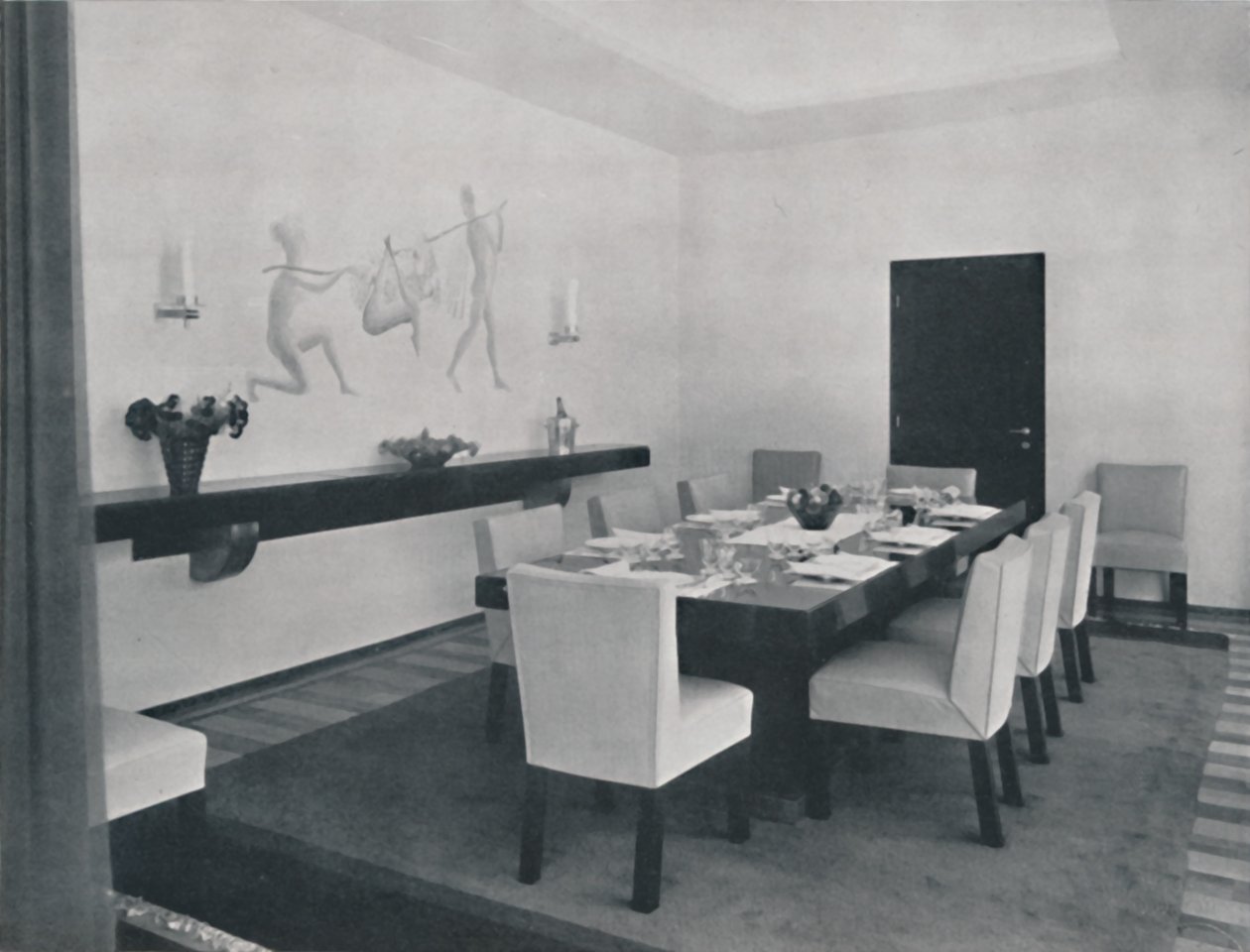 Haus in Bukarest - Das Esszimmer von Unbekannt