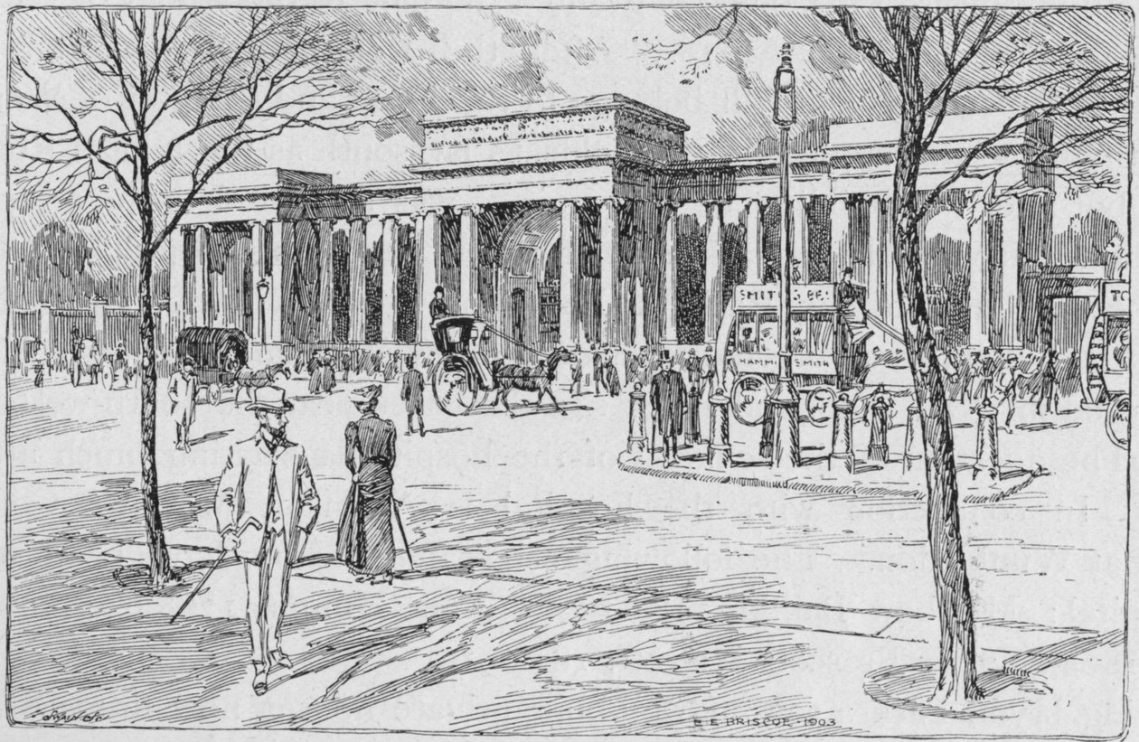 Hyde Park Corner, London, 1903 1911 von Unbekannt