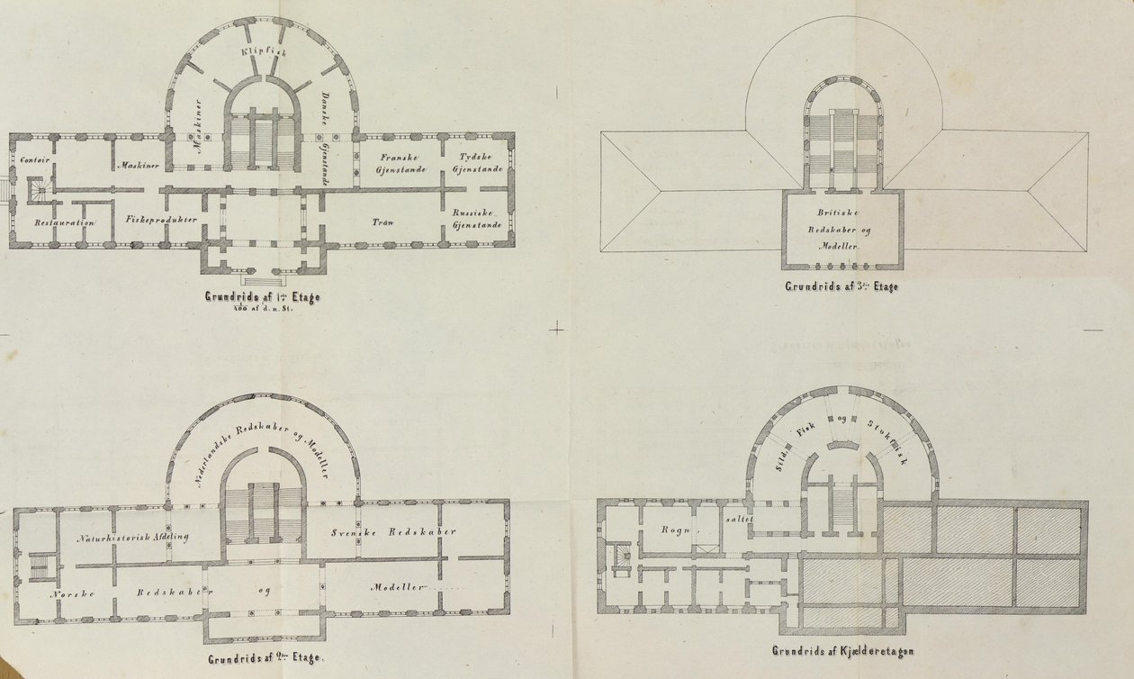 Illustration aus dem Buch Katalog über die zur internationalen Fischereiausstellung in Bergen 1865 eingesandten Gegenstände und herausgegeben von (Bergen, [1865]) von Unbekannt