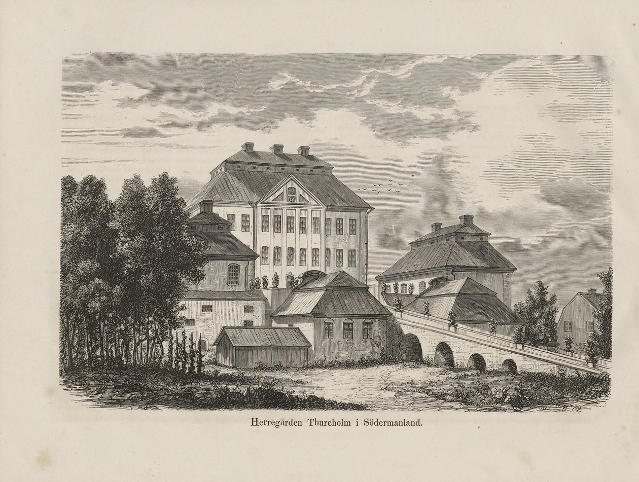 Illustration aus dem Buch Nordiska taflor von unbekanntem Autor und veröffentlicht von Albert Bonnier von Unbekannt