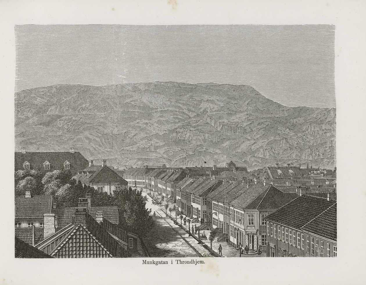 Illustration aus dem Buch Nordiska taflor von unbekanntem Autor und veröffentlicht von Albert Bonnier von Unbekannt