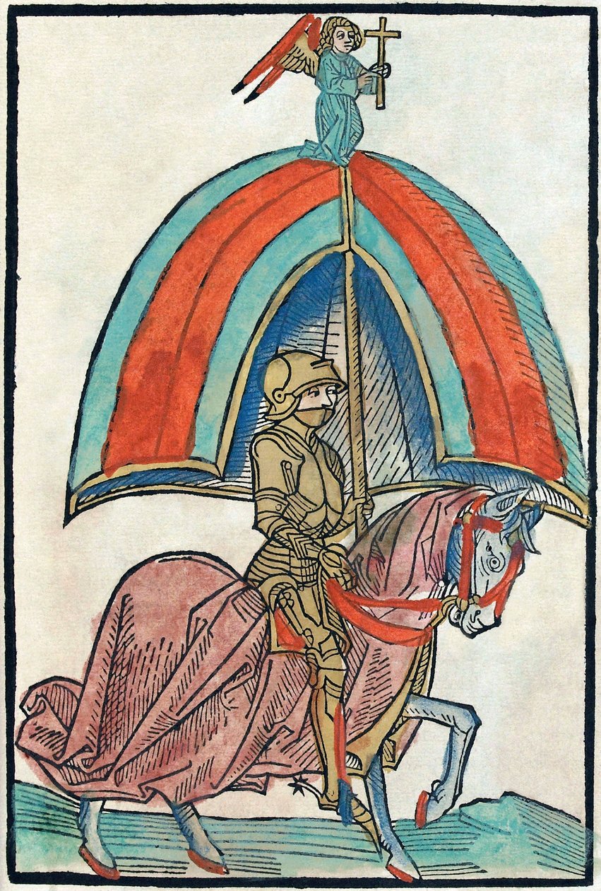 Illustration aus Richentals illustrierter Chronik, 1480er Jahre von Unbekannt