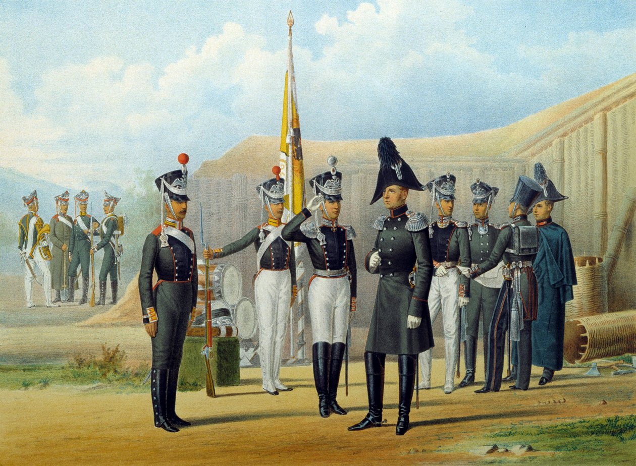 Kaiserliches Leibgarde-Pionierbataillon, 1812 von Unbekannt