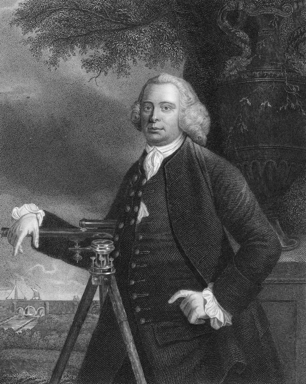 James Brindley, englischer Bauingenieur und Kanalbauer von Unbekannt
