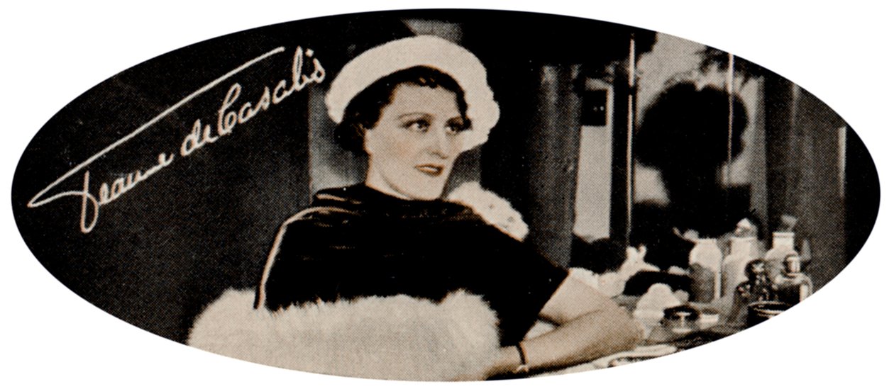 Jeanne de Casalis, britische Schauspielerin, 1935 von Unbekannt