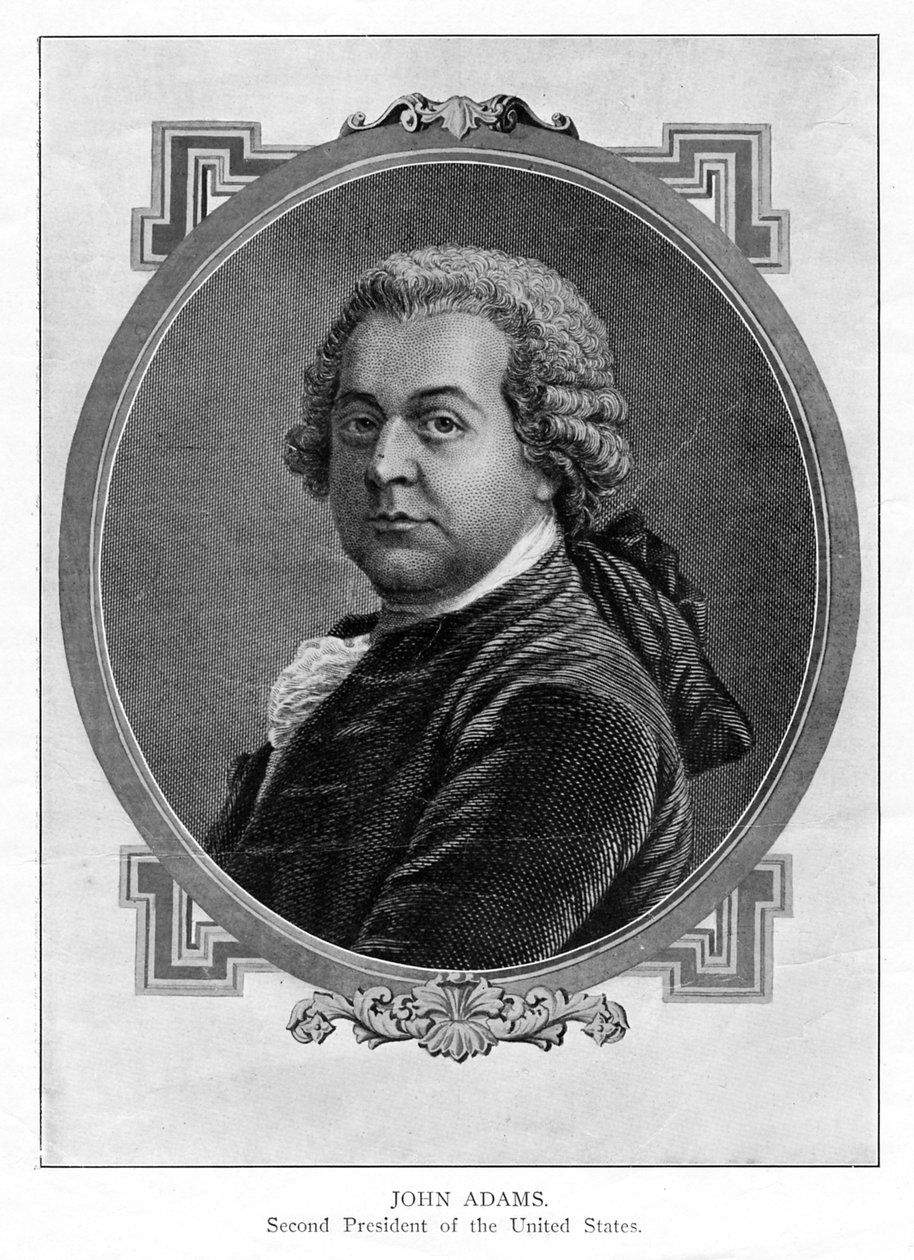 John Adams, Präsident der Vereinigten Staaten von Amerika, 1906 von Unbekannt