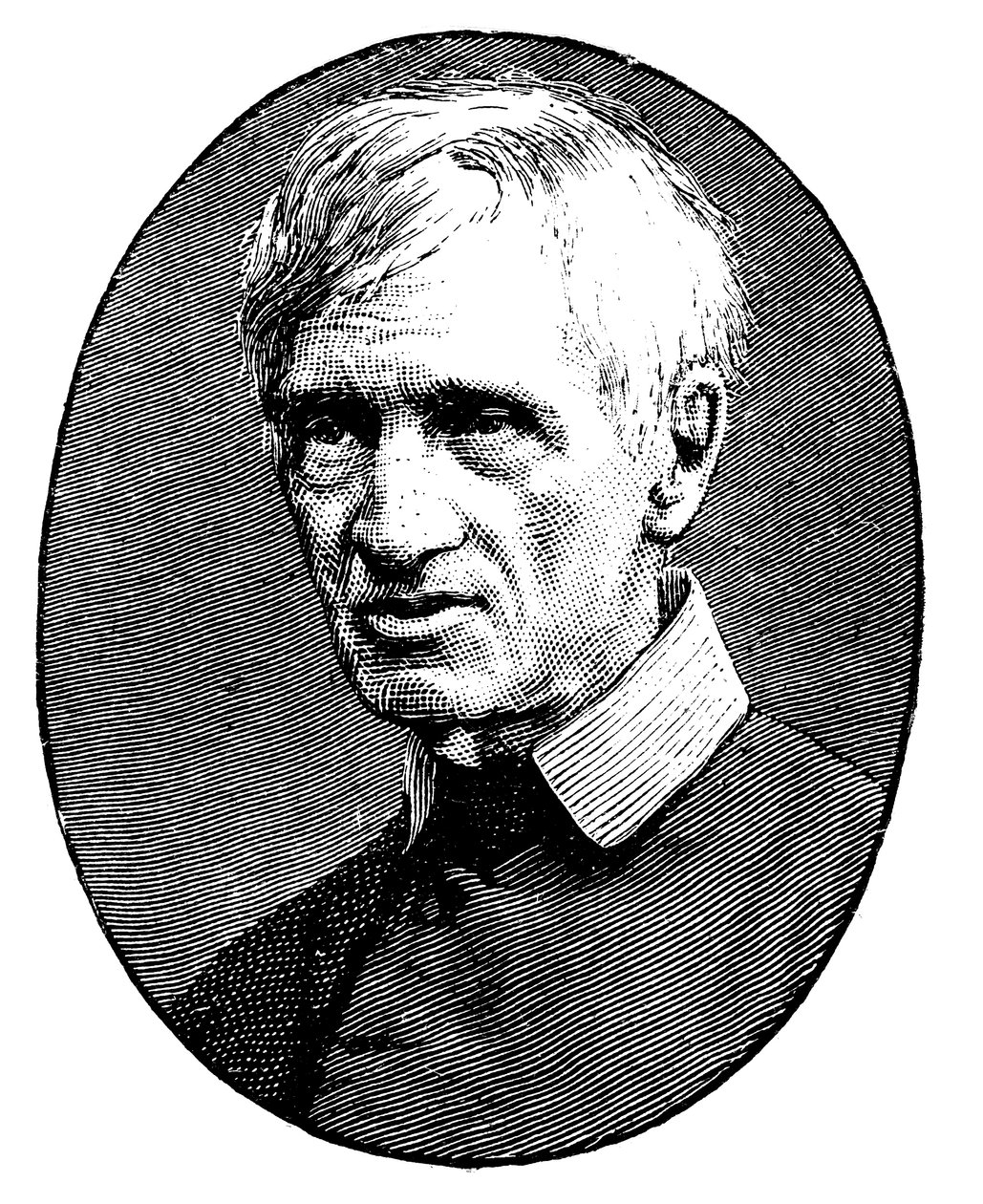 John Henry Newman im Alter, britischer Gelehrter und Theologe, 1879 von Unbekannt
