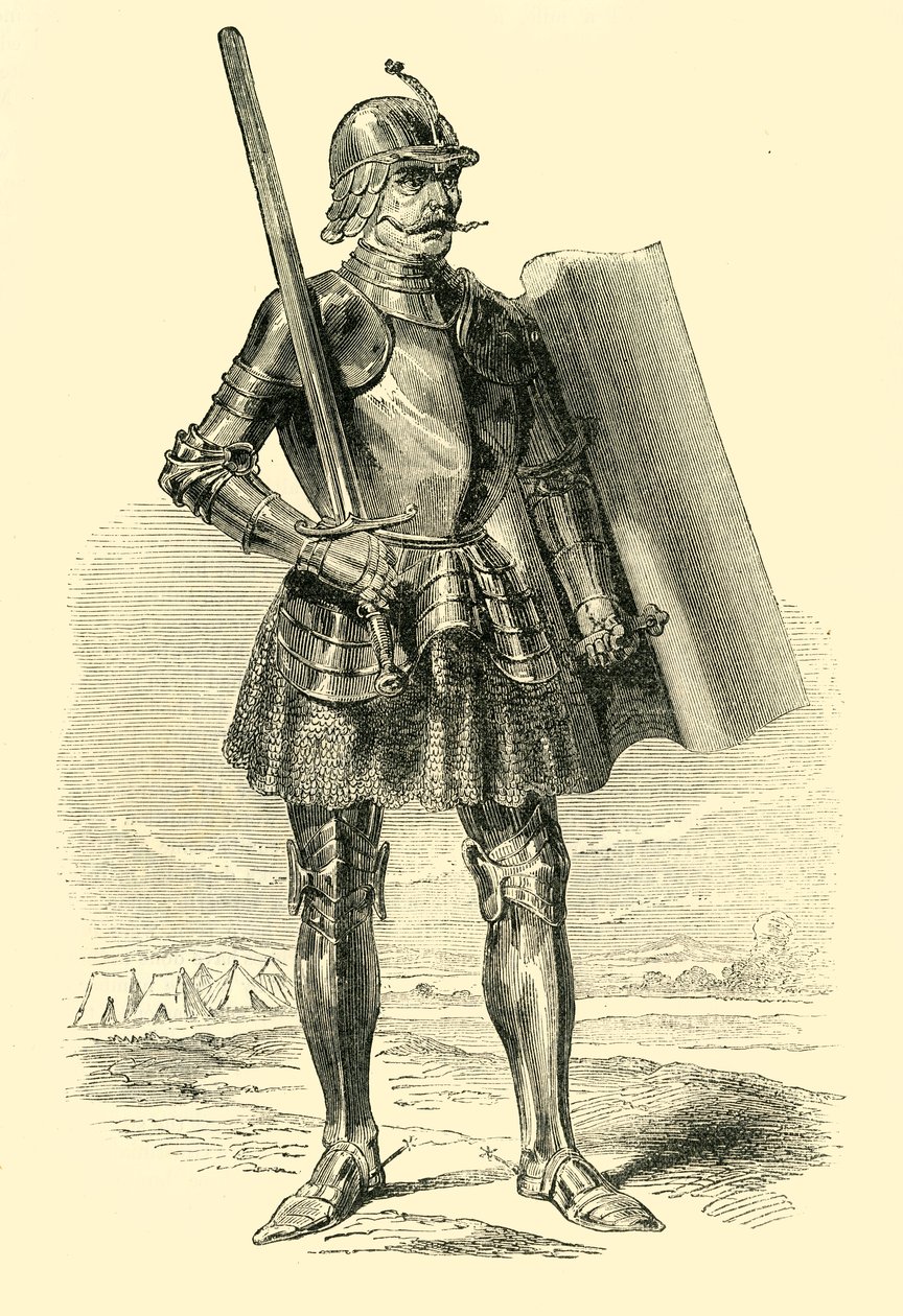 Johann Hunyadi, um 1406-1456, 1890 von Unbekannt