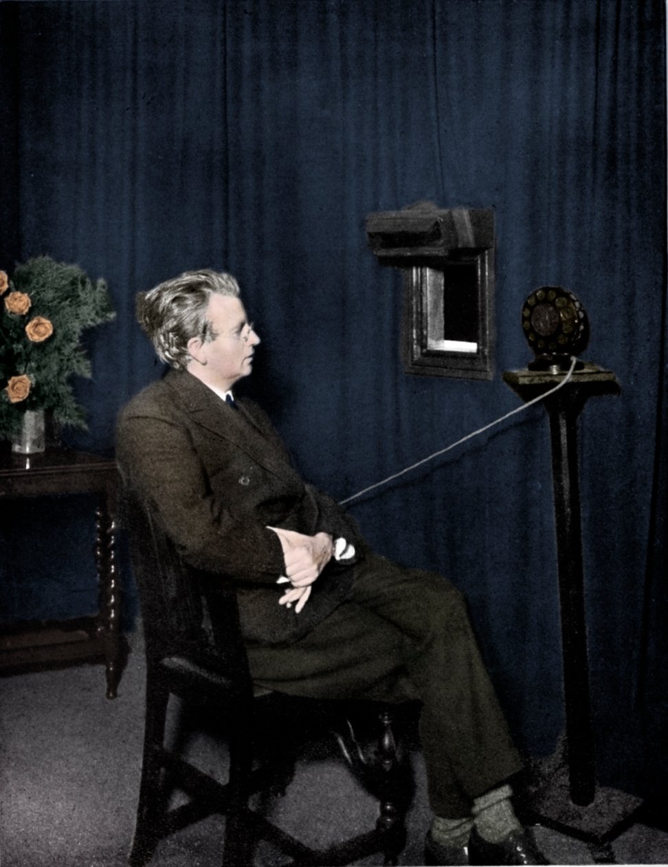 John Logie Baird 1888-1946, schottischer Elektroingenieur und Fernsehpionier, 1920er Jahre von Unbekannt