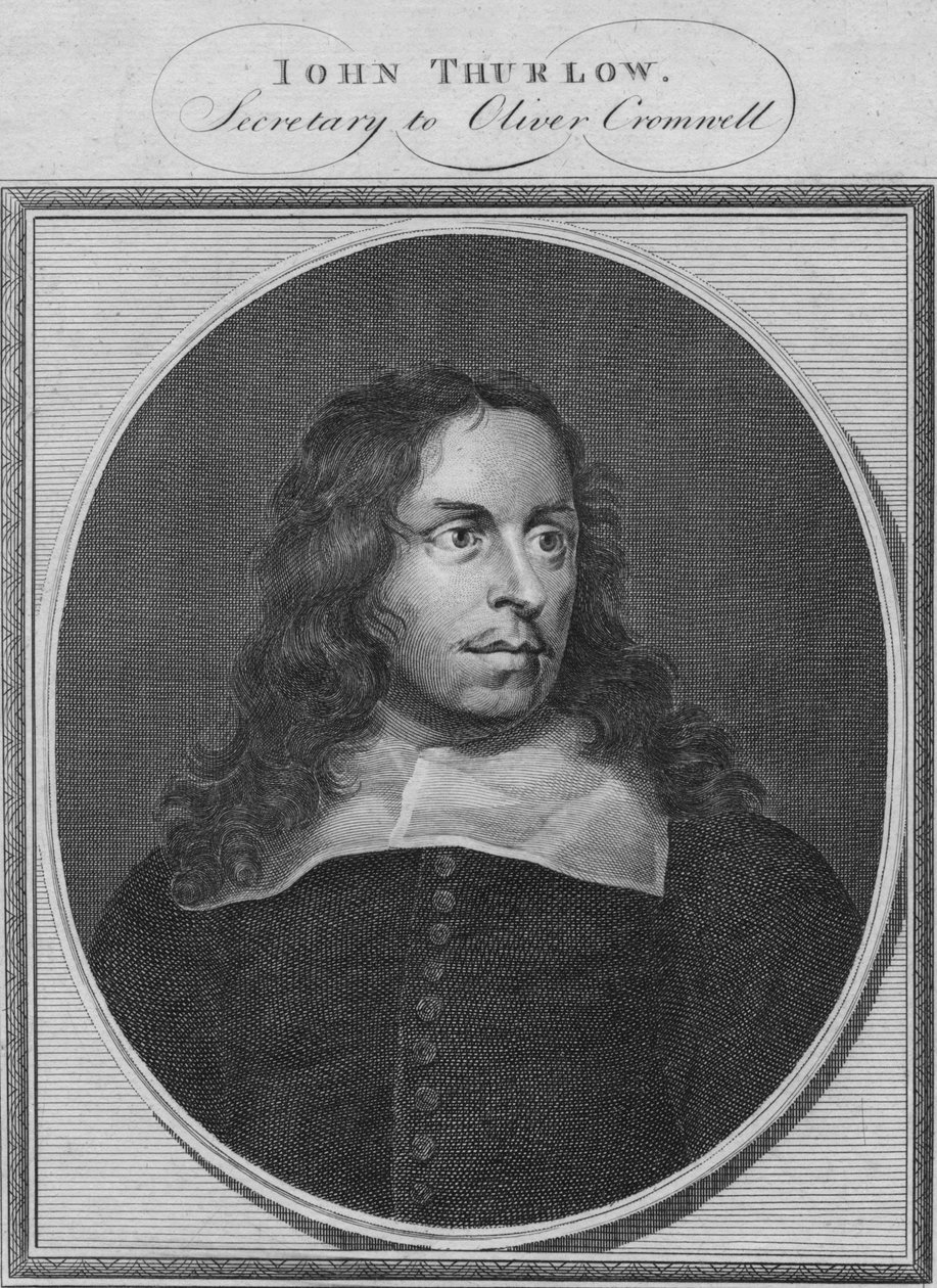 John Thurlow, Sekretär von Oliver Cromwell, 1784 von Unbekannt