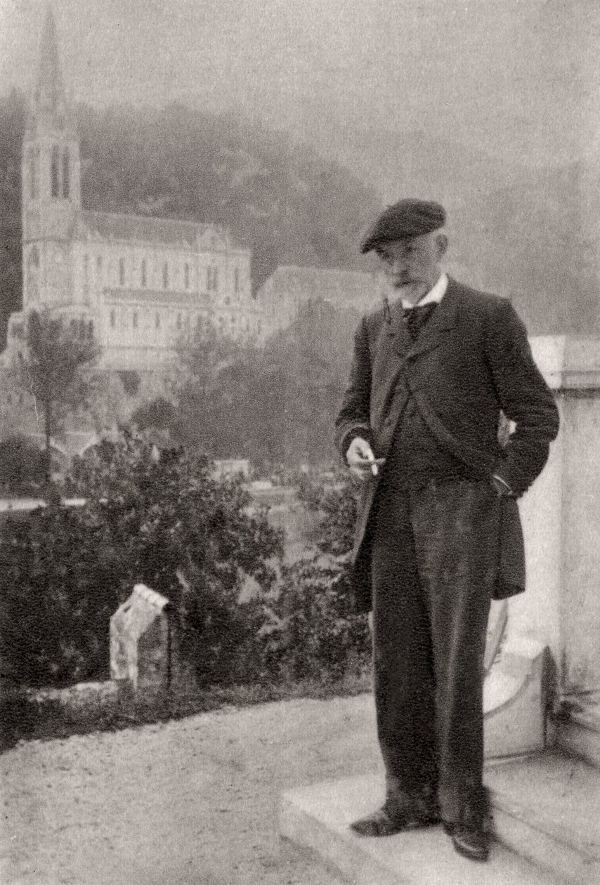 Joris-Karl Huysmans, französischer Romanautor, 1900 von Unbekannt
