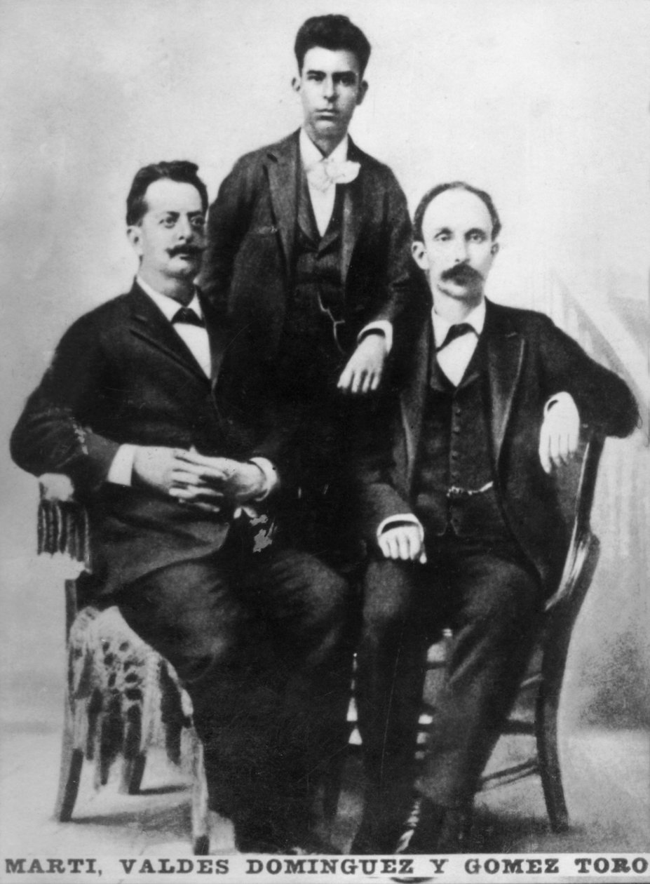 Jose Marti, Fermin Valdes Dominguez und Gomez Toro, Key West, Florida, USA von Unbekannt