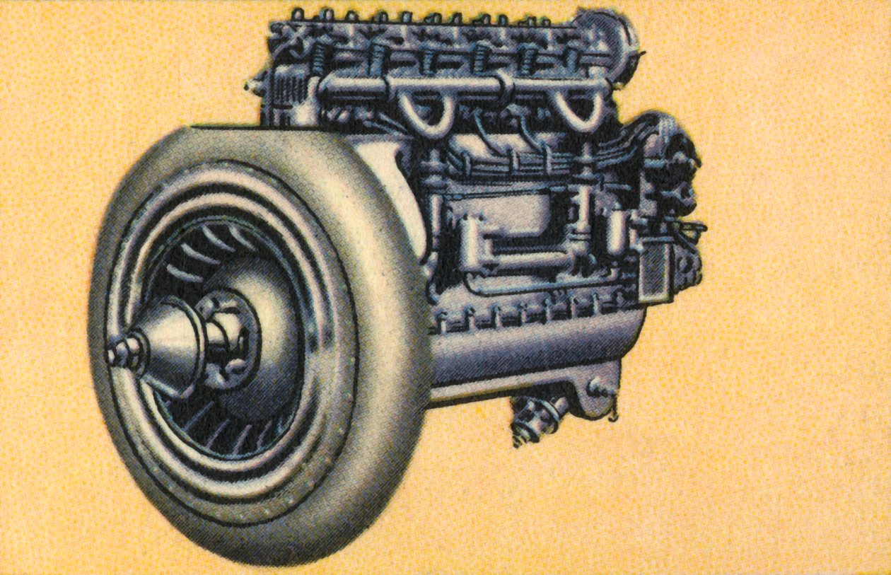 Junkers L 1, 80 PS Flugzeugmotor, 1932 von Unbekannt