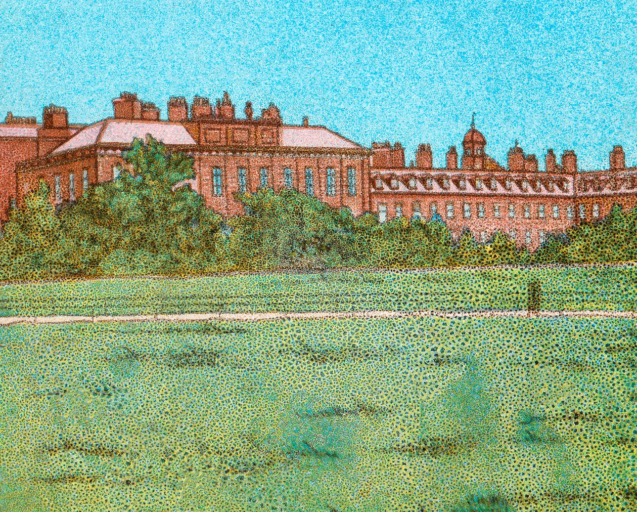 Kensington-Palast, um 1902 von Unbekannt