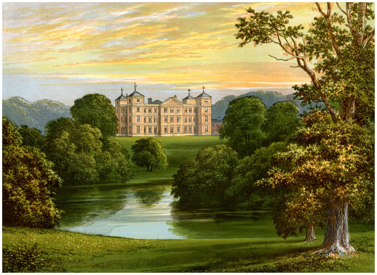 Kimberley Hall, Norfolk, Heim des Earl of Kimberley, um 1880 von Unbekannt