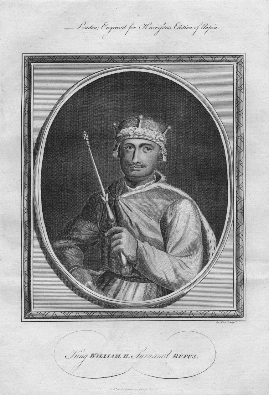 König Wilhelm II. William Rufus, 1786 von Unbekannt