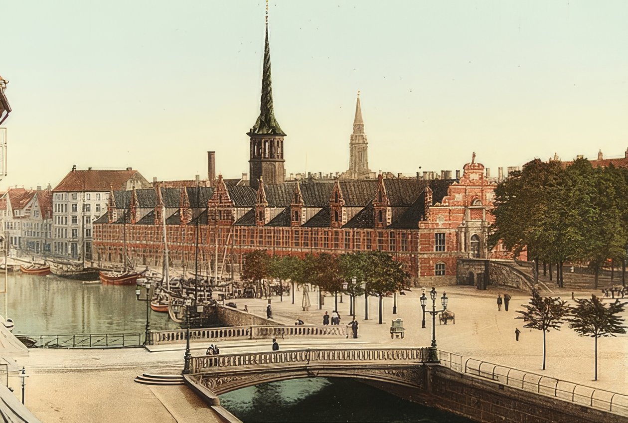 Kopenhagen. Die Börse von Unbekannt