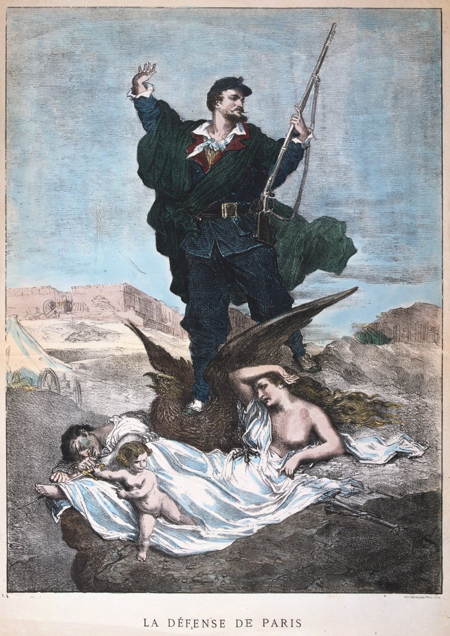 La Défense de Paris, Deutsch-Französischer Krieg, 1870-1871 von Unbekannt