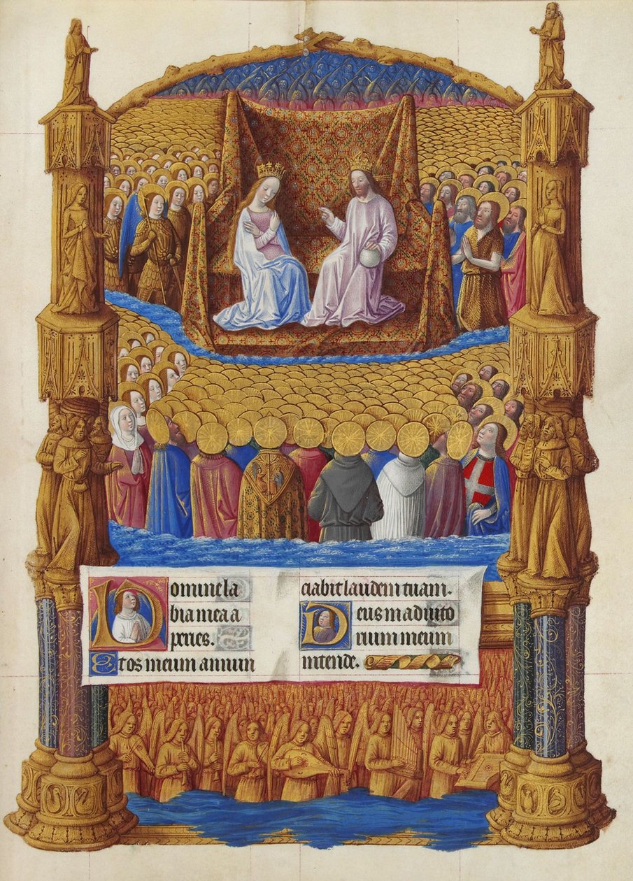Les Très Riches Heures des Herzogs von Berry, Folio 126r - Paradies von Unbekannt