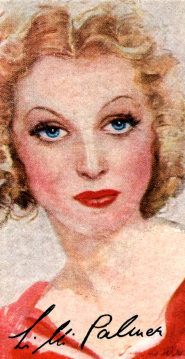Lilli Palmer, 1914-1986, deutschstämmige, internationale Schauspielerin, 20. Jahrhundert von Unbekannt