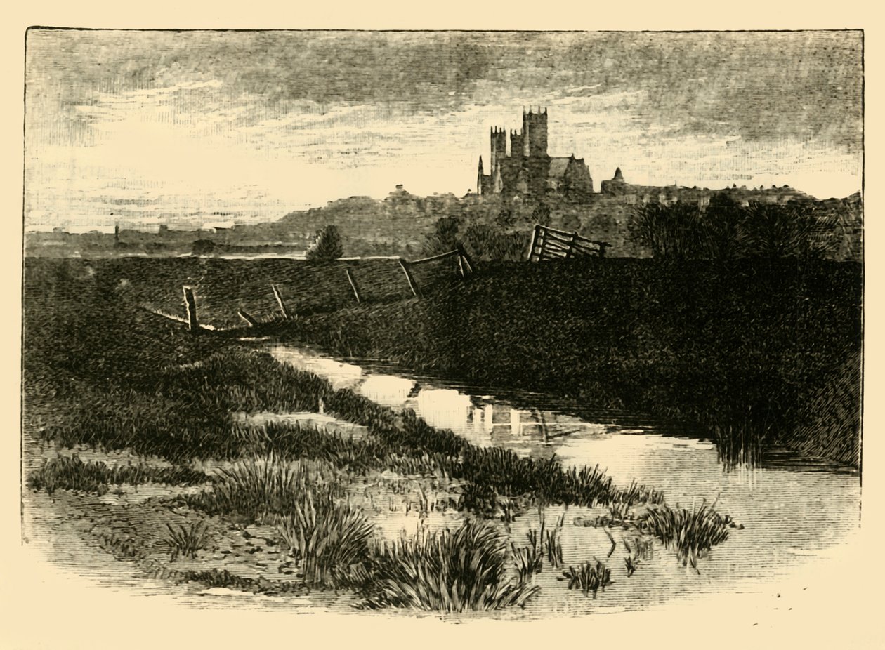 Lincoln, von Witham Bank, 1898 von Unbekannt