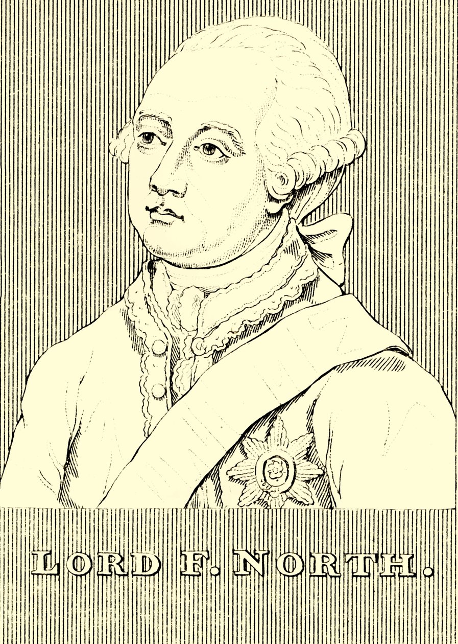 Lord F. North, 1732-1792, 1830 von Unbekannt