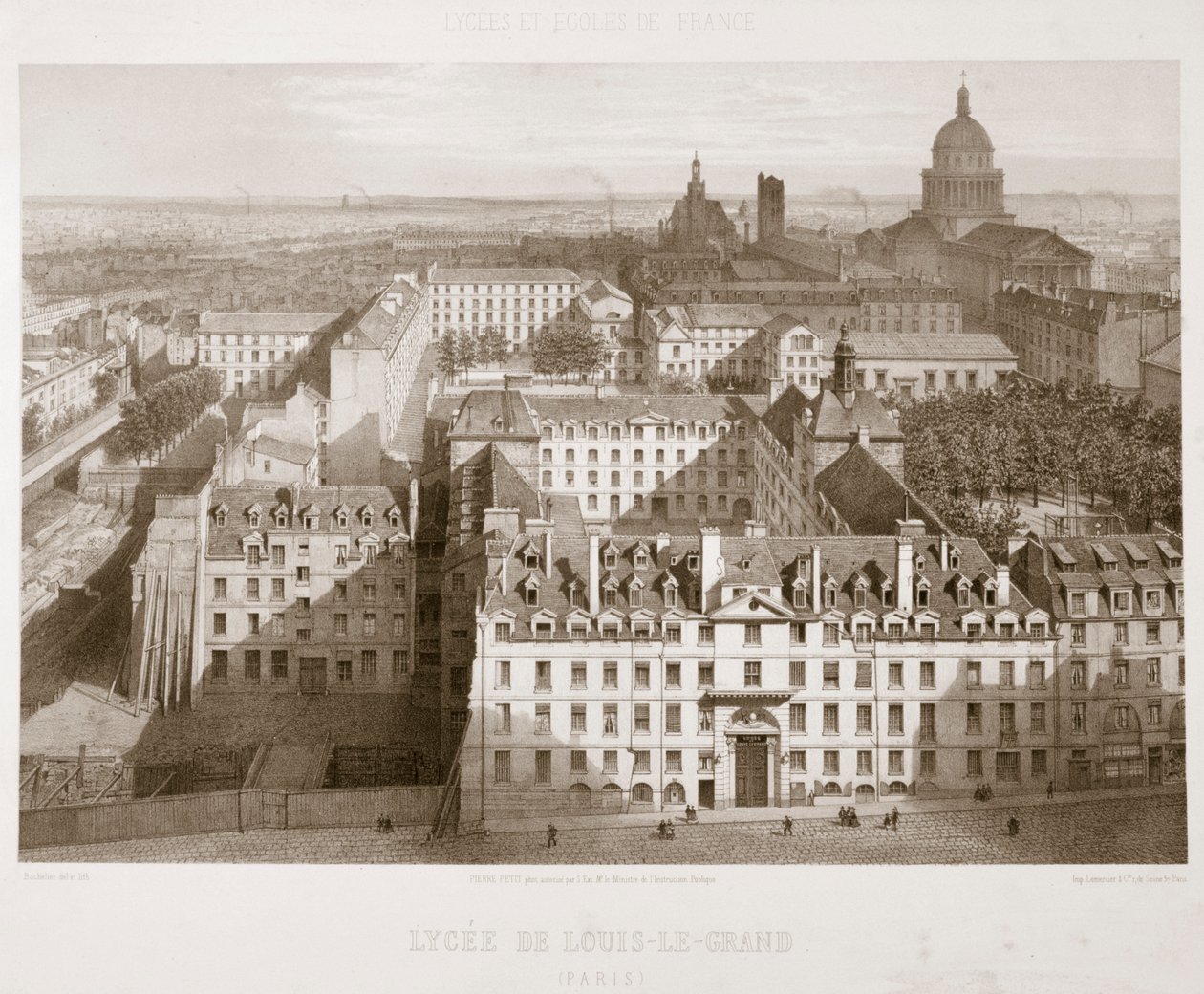 Lycée de Louis-le-Grand, Paris, 1867 von Unbekannt