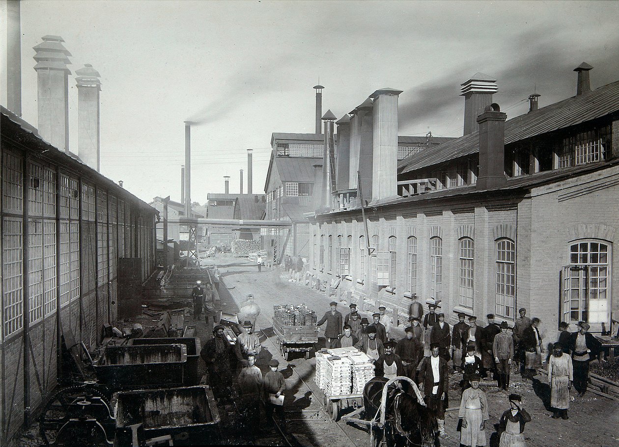 Lysva Eisenhütte, Russland, 1900er Jahre von Unbekannt