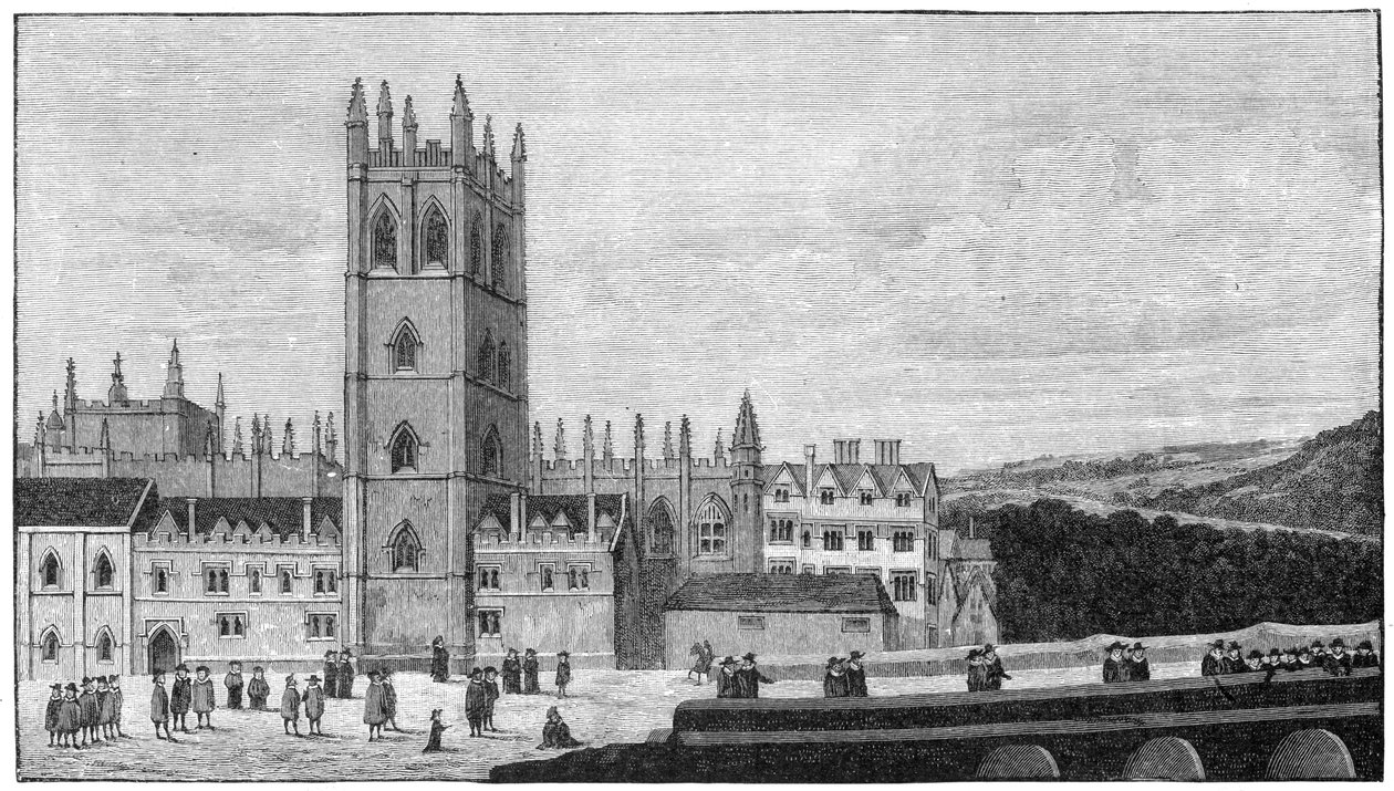 Magdalen College, Oxford, 17. Jahrhundert, 1894 von Unbekannt