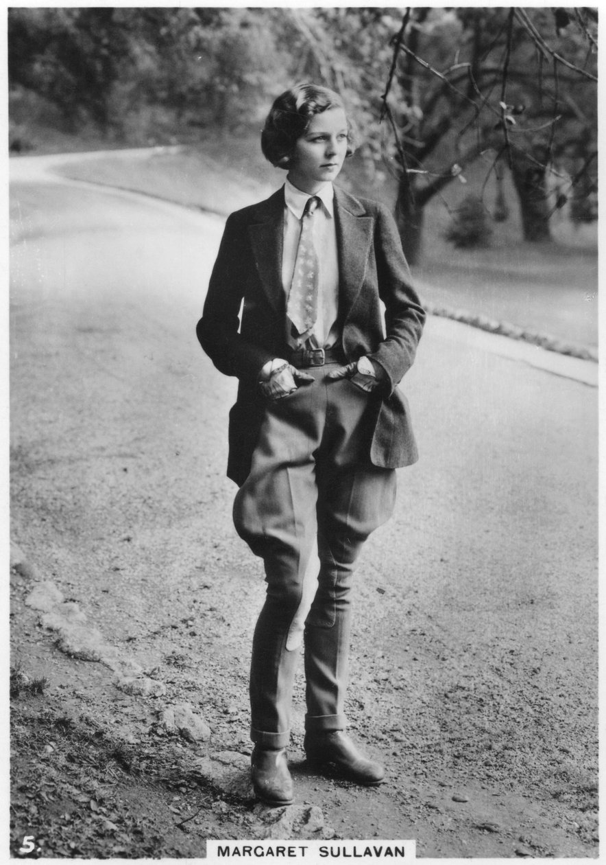 Margaret Sullavan, amerikanische Bühnen- und Filmschauspielerin, ca. 1938 von Unbekannt