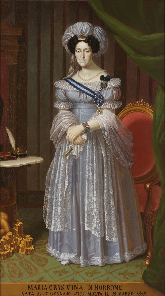 Maria Christina von Neapel und Sizilien, Königin von Sardinien von Unbekannt