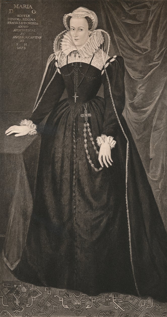 Maria Stuart, Königin der Schotten, 16. Jahrhundert, 1904 von Unbekannt