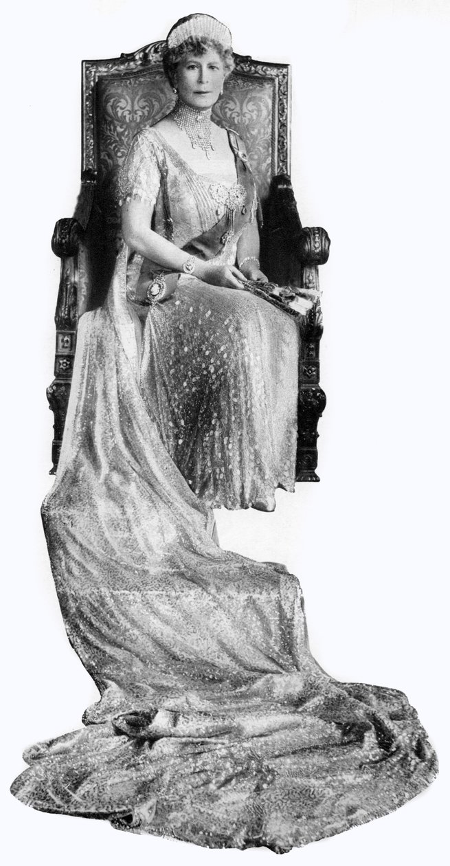 Mary von Teck, Königin Gemahlin von George V. des Vereinigten Königreichs, ca. 1930er von Unbekannt