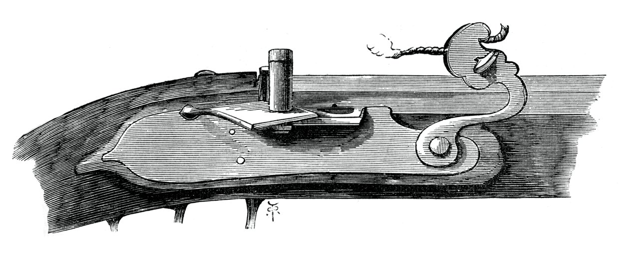 Luntenschloss, spätes 17. Jahrhundert, aus dem Tower of London, ca. 1880 von Unbekannt
