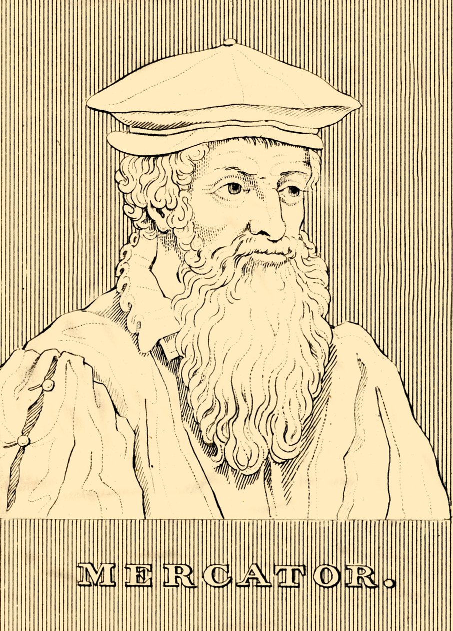 Mercator, 1512-1594 von Unbekannt