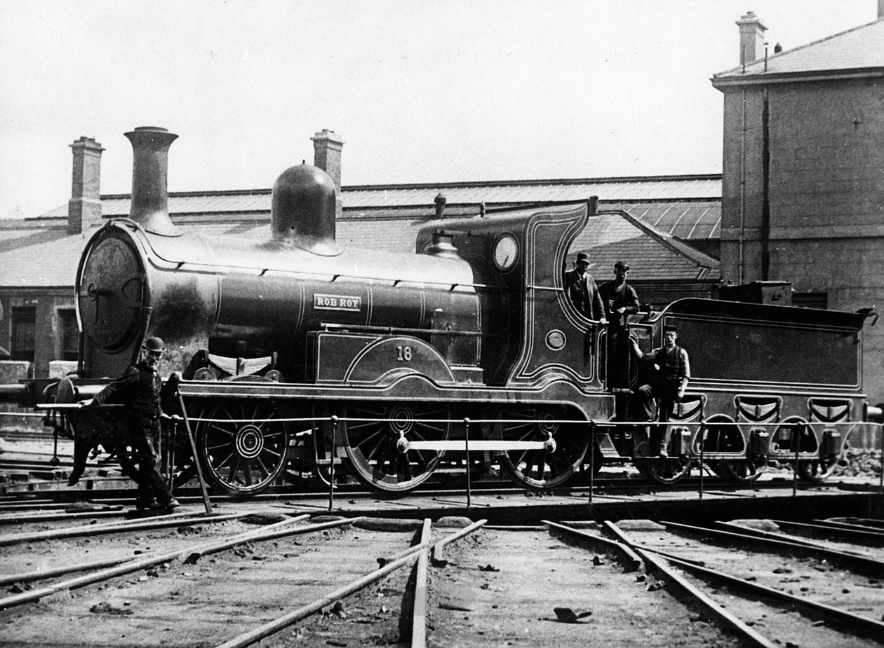 Midlands und Great Western Railway Irland 2-4-0 Lokomotive Rob Roy von Unbekannt