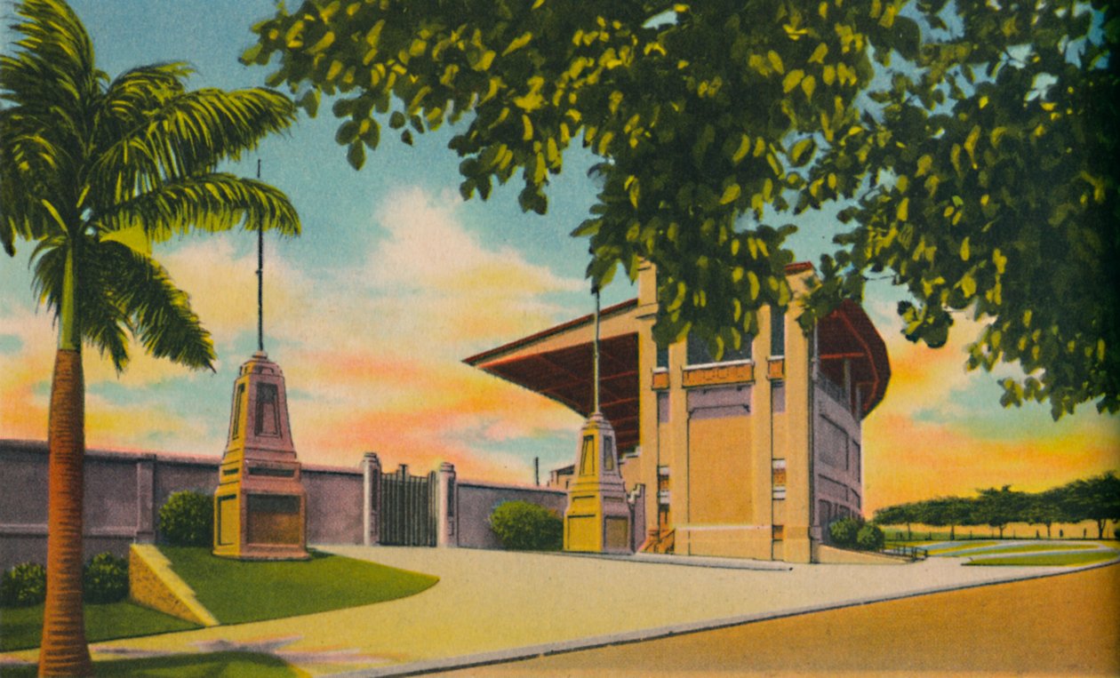 Städtisches Stadion, Barranquilla, ca. 1940er Jahre von Unbekannt