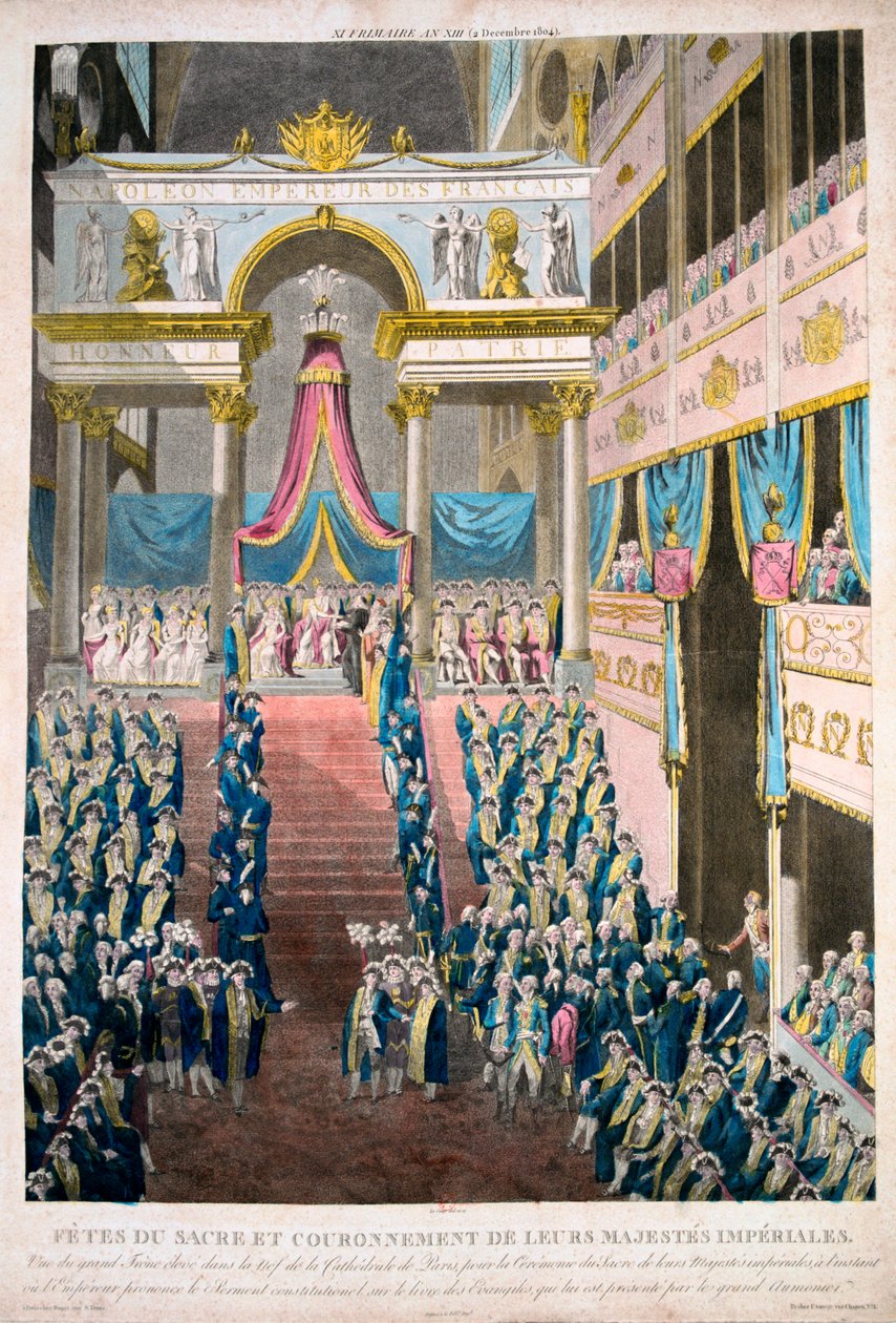 Napoleon Bonaparte wird zum Kaiser Napoleon I. gekrönt, 2. Dezember