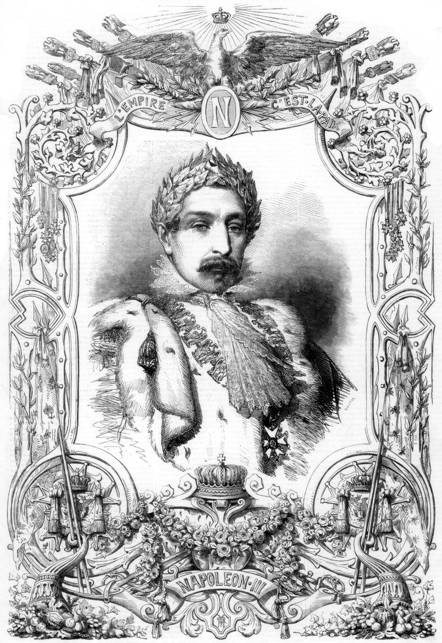 Napoleon III., Kaiser von Frankreich, 1853 von Unbekannt