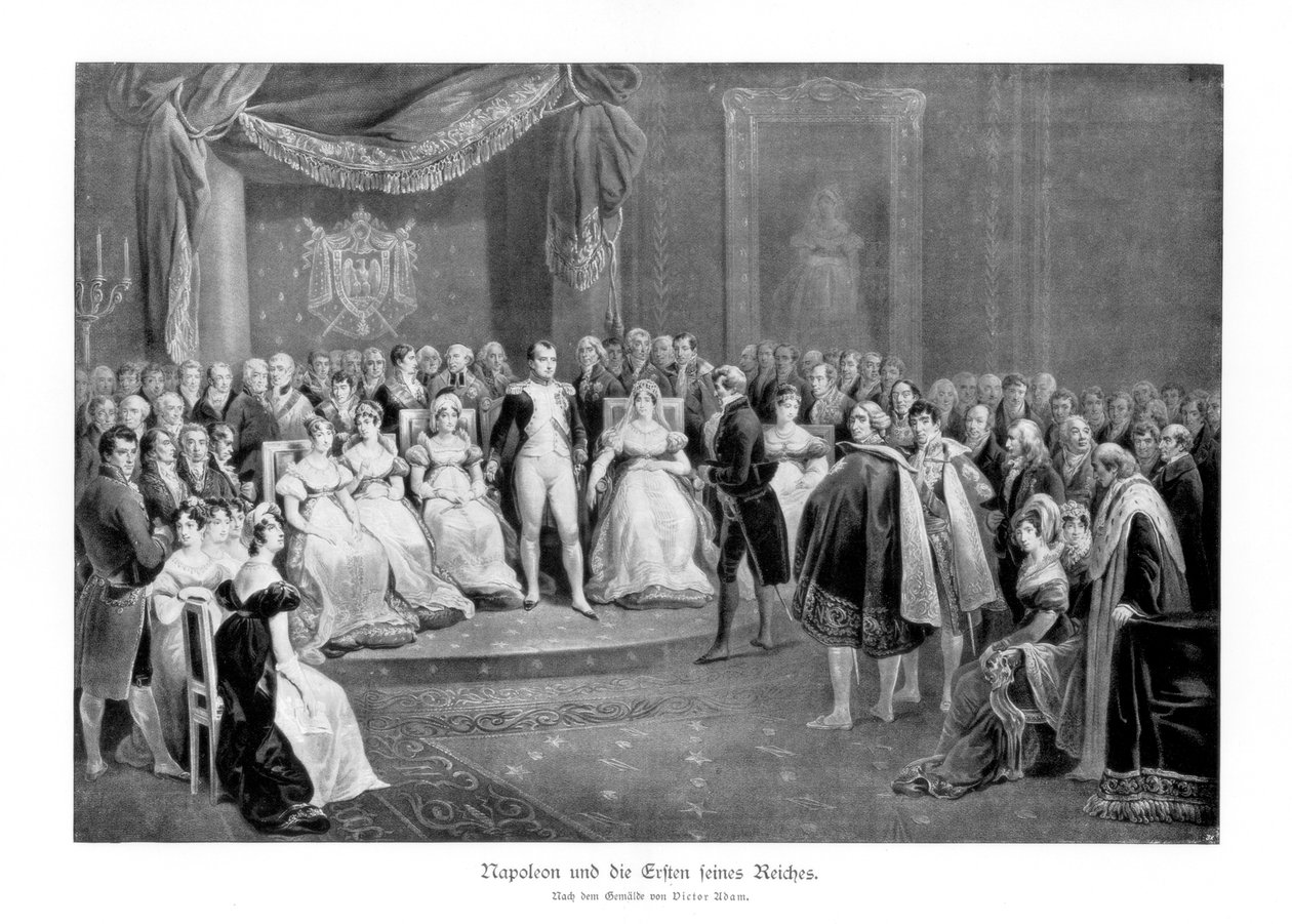 Napoleon und das erste seiner Kaiserreiche, ca. 1804-1814 von Unbekannt