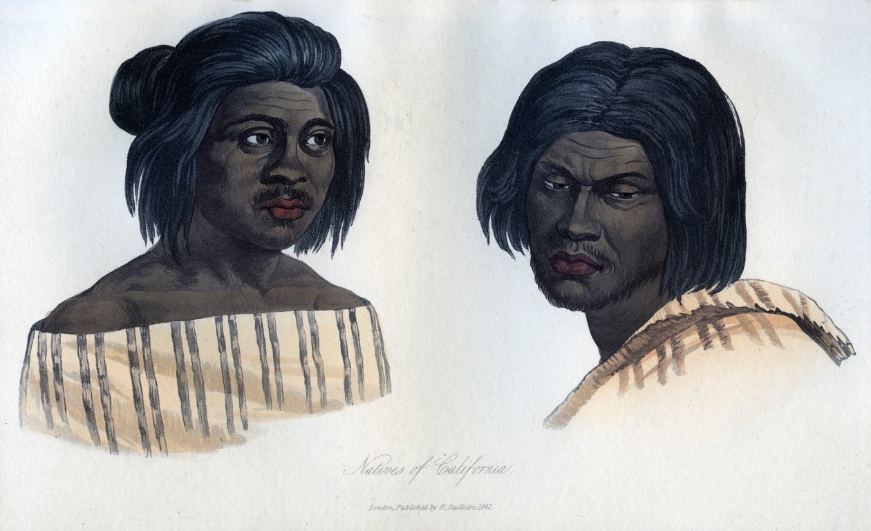 Einheimische von Kalifornien, 1848 von Unbekannt