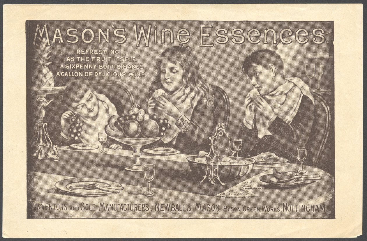 Newball & Mason Weinessenzen, 1890er Jahre von Unbekannt